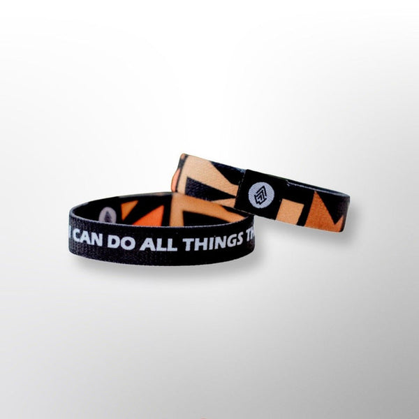 Philippians 4:13 - 10-Pack Reversible Bracelets - Christian Bracelets and Apparel - In His Name Company Products