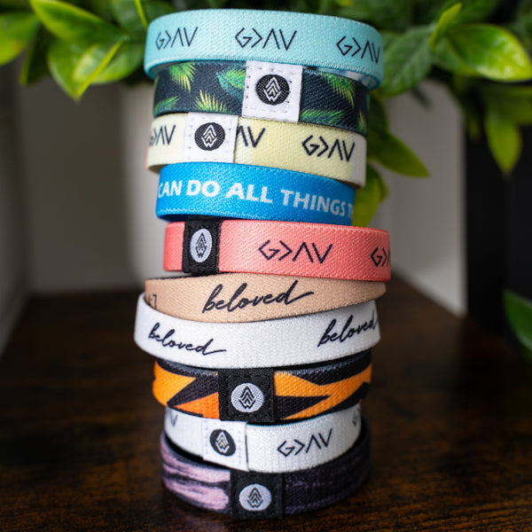 10-Pack Reversible Bracelets - Christian Bracelets and Apparel - In His Name Company Products