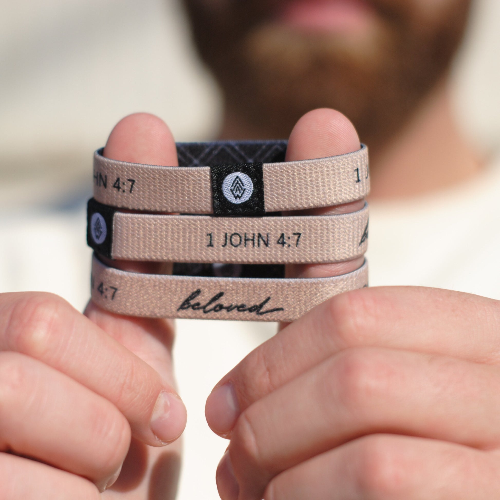 Beloved - 1 John 4:7 - Christian Bracelets and Apparel - In His Name Company Products